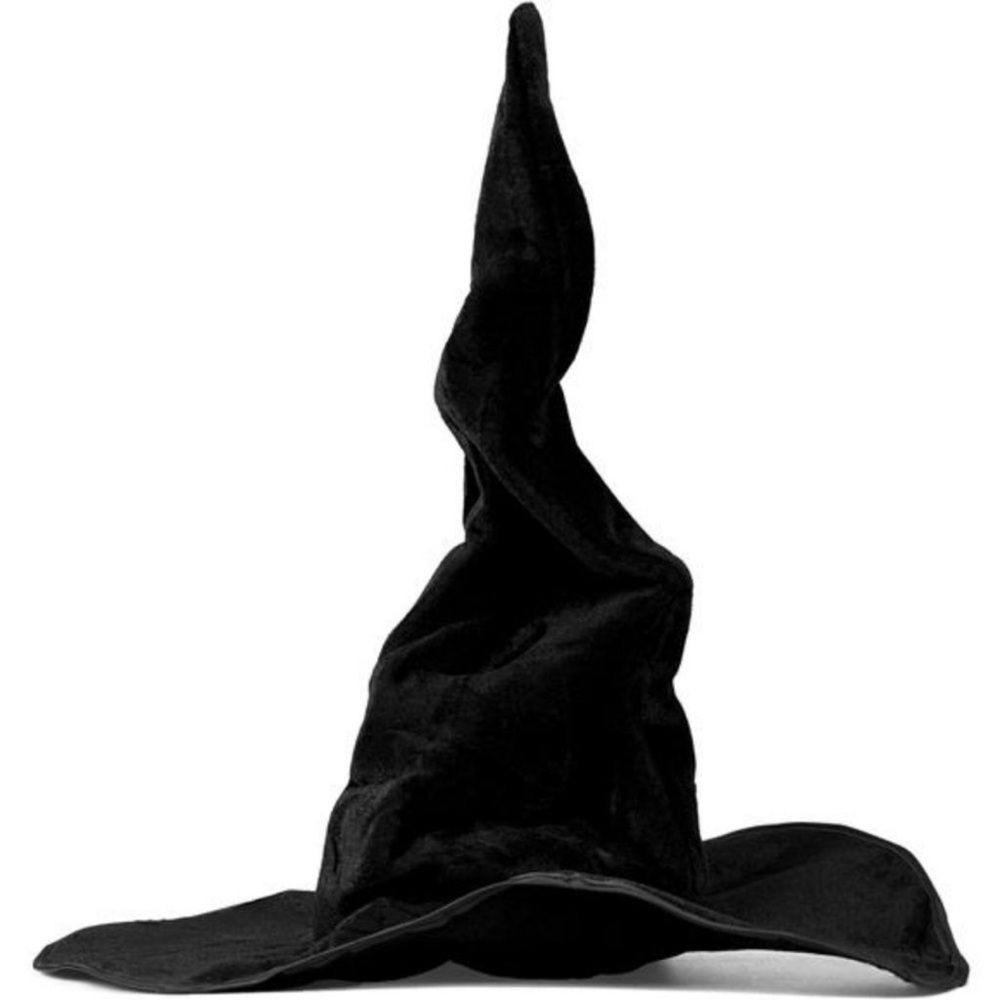 Black Halloween Witch Hat